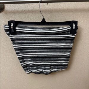 American Eagle Striped Tube Top